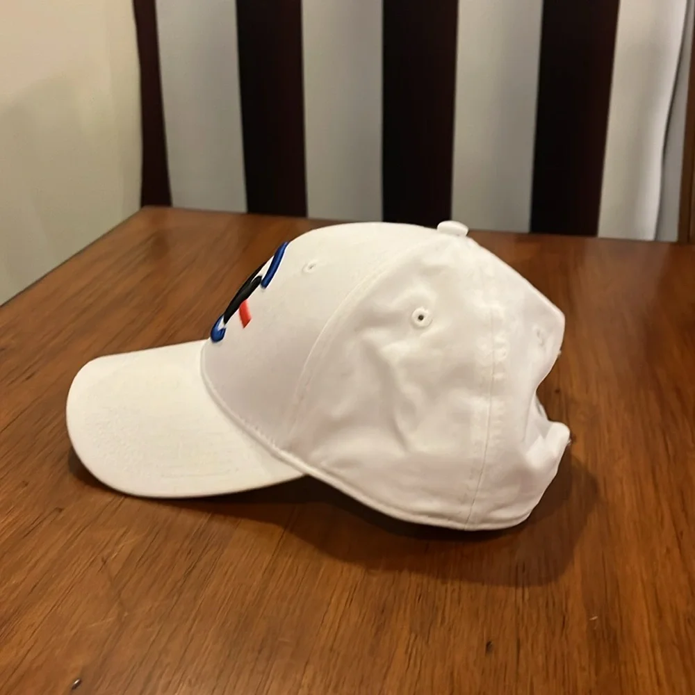 Nautica Competition Snap Back Hat Cap White